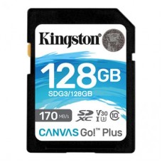 Карта пам'яті Kingston 128GB SDXC class 10 UHS-I U3 Canvas Go Plus (SDG3/128GB)