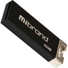 USB флеш накопичувач Mibrand 32GB Сhameleon Black USB 2.0 (MI2.0/CH32U6B)