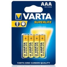 Батарейка AAA R03 Varta SUPERLIFE Zinc-Carbon (02003101414)