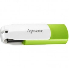 Флеш USB2.0  64ГБ Apacer AH335 Green/White (AP64GAH335G-1)