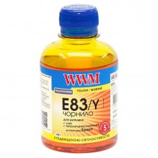 Чернила WWM  (200 г) EPSON Stylus Photo T50/P50/PX660 E83/Y (Yellow)