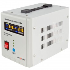 ДБЖ LogicPower LPY-PSW-500VA+ 500VA, 350Вт, 1xSchuko, LCD (0004152)