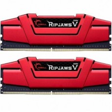 Модулі пам'яті DDR4 8GB (2x4GB) 2400 MHz RIPJAWS V RED G.Skill (F4-2400C17D-8GVR)