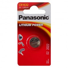 Батарейка CR1632 PANASONIC літієва (CR-1632EL/1B) 1шт