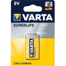 Батарейка 6F22 Крона Varta Superlife Zinc-Carbon * 1 (02022101411)