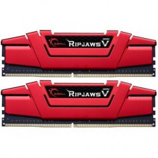 Модулі пам'яті DDR4 8GB (2x4GB) 2400 MHz RipjawsV Red G.Skill (F4-2400C15D-8GVR)