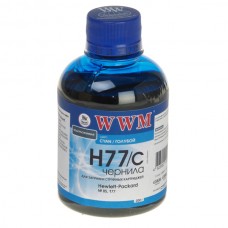 Чернила WWM  (200 г) HP 177/85 Cyan Водорастворимые (H77/C)