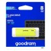 USB флеш накопичувач Goodram 8GB UME2 Yellow USB 2.0 (UME2-0080Y0R11)