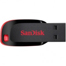 Флеш USB2.0 128ГБ SANDISK Cruzer Blade (SDCZ50-128G-B35) Black-Red