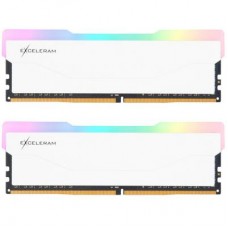 Модулі пам'яті DDR4  16GB (2x8GB) 3600MHz eXceleram RGB X2 Series White (ERX2W416369AD) CL19 / 1.35 V